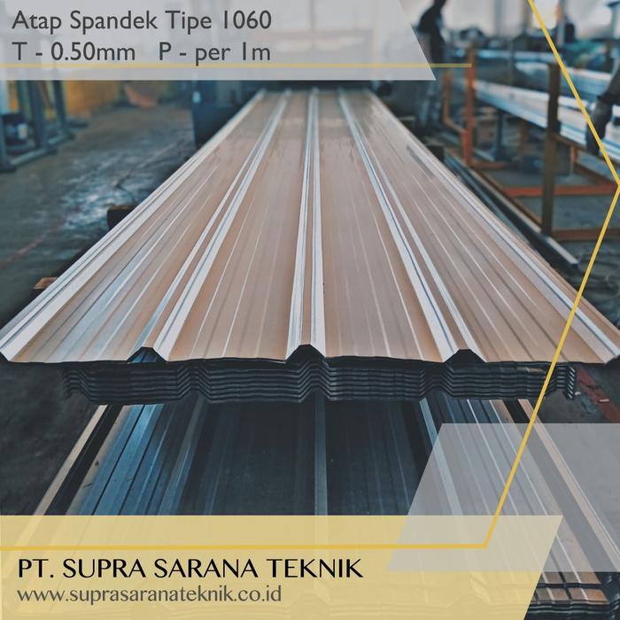 Jual Atap Spandek 0.50mm Galvalum Zincalum SUPRADEK 50 tipe lebar 1060 ...