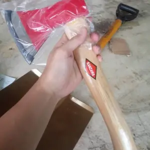 KAPAK PEMADAM API KEBAKARAN GAGANG KAYU 35CM.ORIGINAL