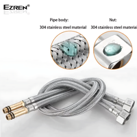 Gambar Ezren EZ-0384 Hose Selang Fleksibel Hot&Cold Wastafel 120CM Water 2pcs dari House Sparepart Kab. Tangerang 2 Tokopedia