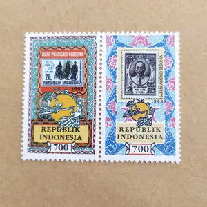 Prangko Indonesia 1998. Hari Prangko Sedunia
