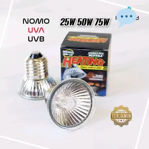 LAMPU UVA/UVB 25WAT 50WAT/75WAT REPTIL KECIL