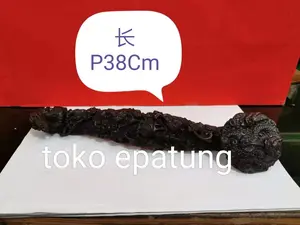 pajangan fengshui -feng shui du ik / ruyi / ru yi - kayu - 38 cm