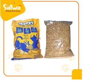 TOPPET 1kg cat food - Top Pet Makanan kucing 1 kg - No Bolt Ikan 1kg