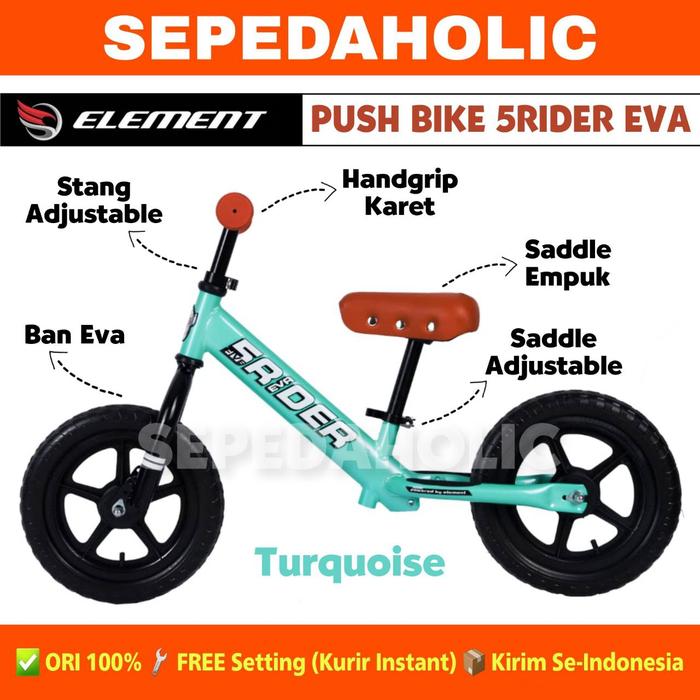 Bick Rider Element Jual Balance Push Bike RMB 5RIDER Element Sepeda Keseimbangan Anak Ban ...