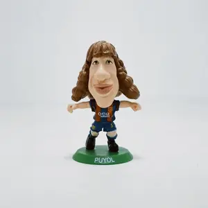 Action figure ori soccerstarz Carles Puyol Barcatoons Series 4-5cm