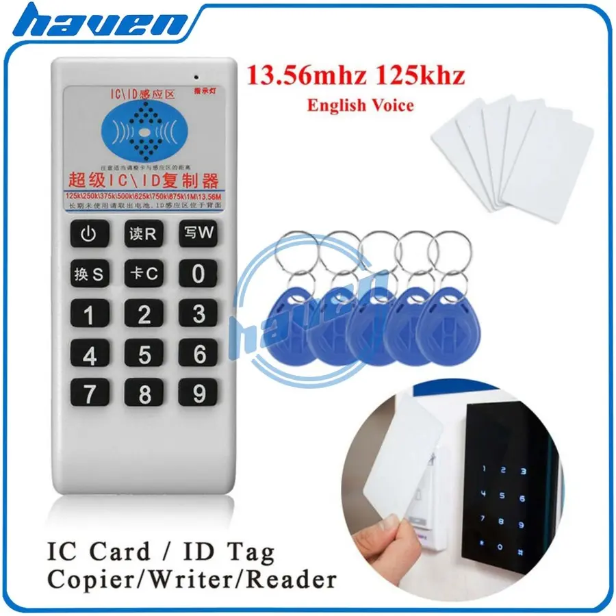 Kartu Akses Duplicator Copier Writer Clone Access Card RFID Reader