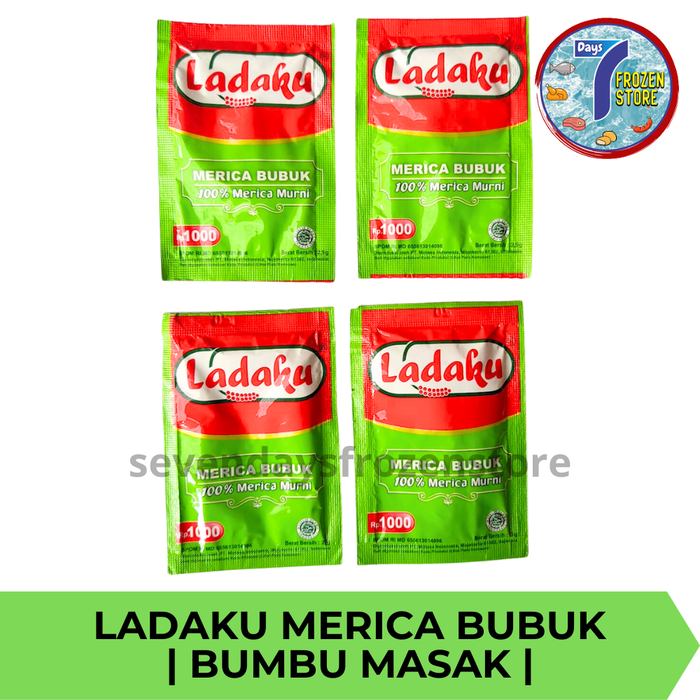 Jual Ladaku Merica Bubuk Kemasan 2.5 Gr – Bumbu Masak - Kota