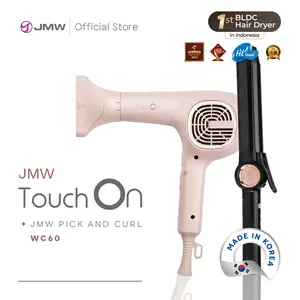 JMW Touch On Hair Dryer + JMW Pick and Curl / Pengering dan Catokan