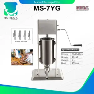 GETRA Manual Sausage Filler Mesin Cetak Sosis MS-7YG / MS 7YG / MS7YG