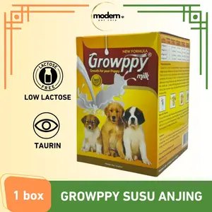 Growppy Susu Anjing Dog Milk 1 Box Isi 10pcs