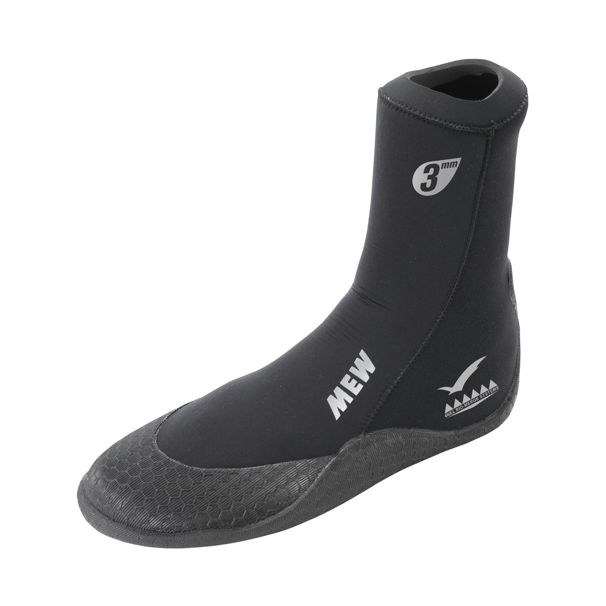 Gull Mew Diving Boots 3mm Black