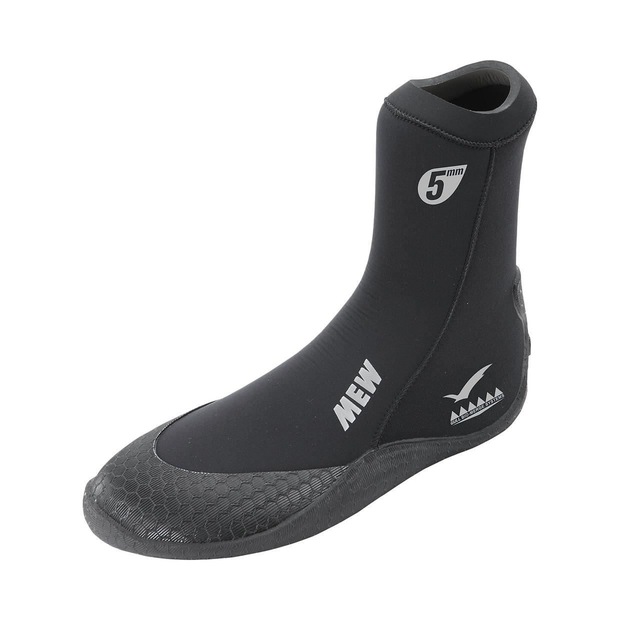 Gull Mew Diving boots 5mm Black