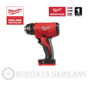 Milwaukee M18 BHG Cordless Heat Gun / Hot Gun