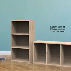 Rak buku - rak majalah - rak serbaguna 3 tingkat - medan