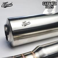 Gambar KNALPOT XSR-155 UNDERBELLY FULL SYSTEM WITH DB KILLER - stainless dari SAC Product Kota Depok 2 Tokopedia