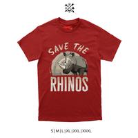 Gambar kaos save badak save the rhino dari phanzshop Jakarta Selatan 3 Tokopedia