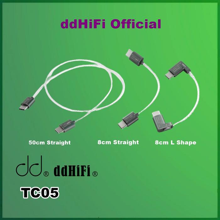 Promo DD HiFi ddHiFi TC05 TC05M2 Type-C to Type-C USB OTG Cable for DAC ...