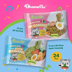 Mie Instan Anak Sehat Non MSG Goreng dan Kuah Ohana Mie - Mix 24 pcs