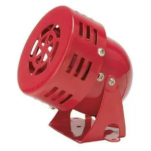 Alarm Mini Motor Sirine MS-190 DC 220vac 3 INCH MERAH
