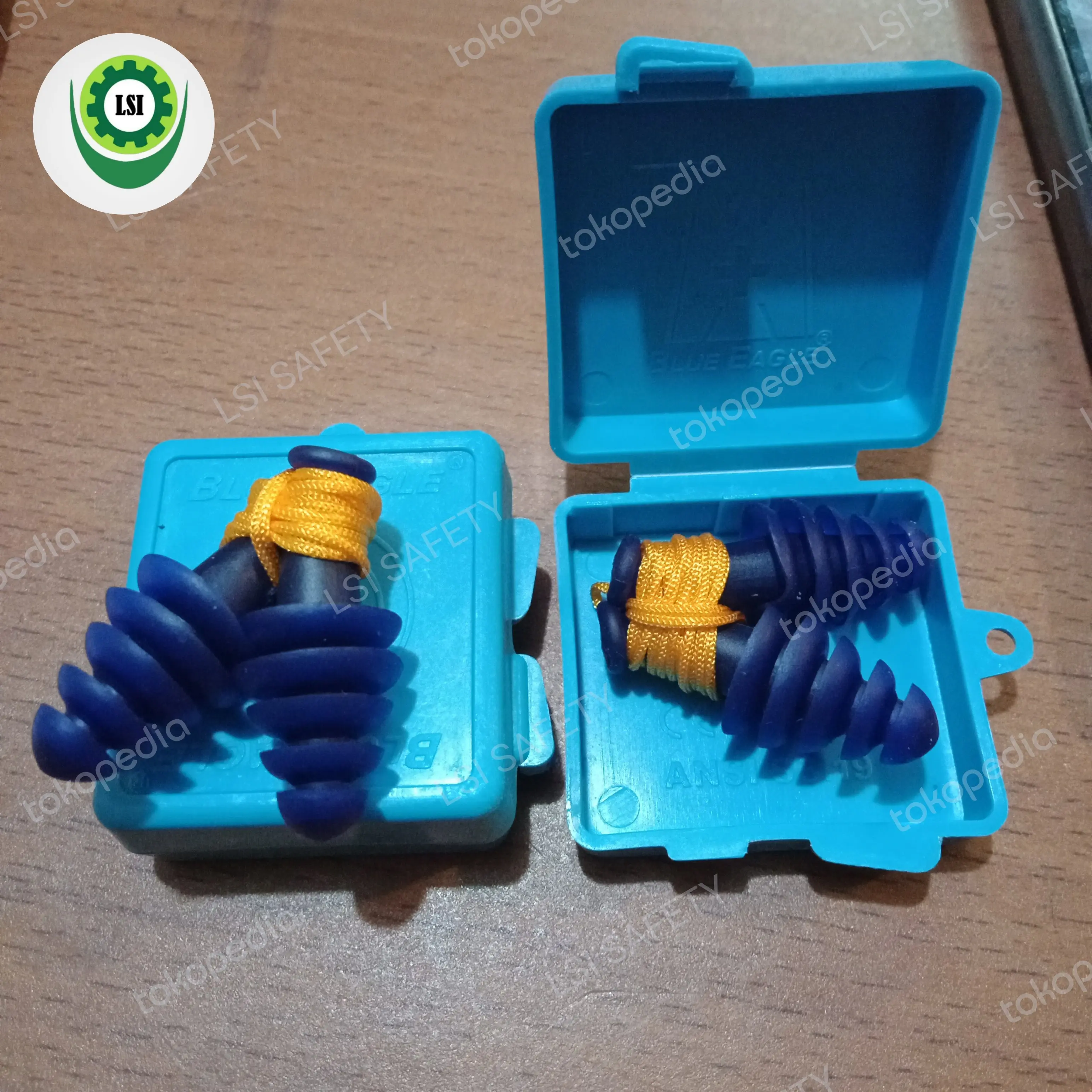 Penutup Telinga Earplug Blue Eagle NP 364 Asli Murah