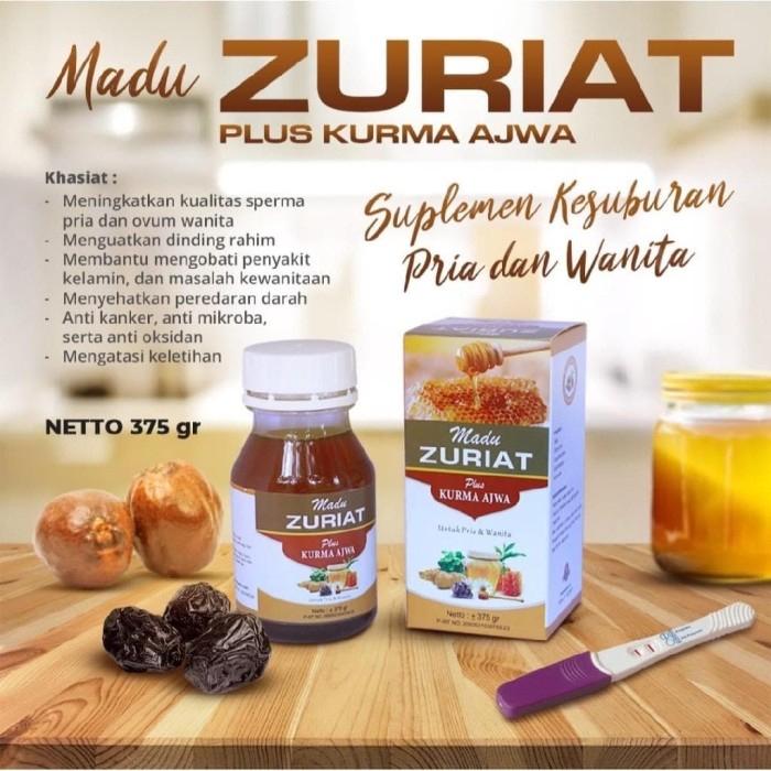 Gambar Madu zuriat plus kurma ajwa original Bpom dari Herbalstore76 Kota Bekasi Tokopedia