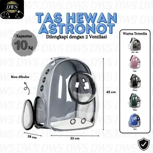 DONGWU RANSEL TAS KUCING ASTRONOT HEWAN PET RUCKSACK PET TRAVEL CARRIE kandang  kucing