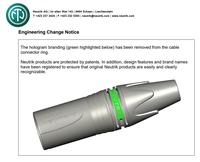 Gambar Connector XLR Male Neutrik NC3MXX-B dari tokokabel Kota Administrasi Jakarta Utara 5 Tokopedia