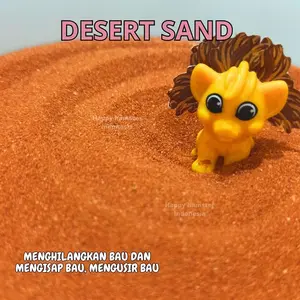 DESERT SAND SUITABLE FOR HAMSTER REPTILE - PASIR MANDI HAMSTER
