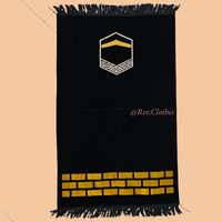 Gambar SAJADAH HITAM TURKY / 110x70cm / SAJADAH TEBAL TURKI PREMIUM dari Rev muslim store Kota Administrasi Jakarta Pusat 4 Tokopedia