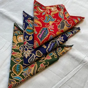 Sapu Tangan Batik 30x30 cm | Aksesoris Fashion Pria dan Wanita | READY