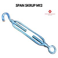 Gambar span skrup m12 / trunbuckle m12 / jarum keras m12 dari Mitra Teknik Gemilang 88 Kota Tangerang 5 Tokopedia