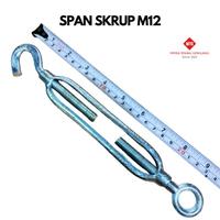 Gambar span skrup m12 / trunbuckle m12 / jarum keras m12 dari Mitra Teknik Gemilang 88 Kota Tangerang 3 Tokopedia