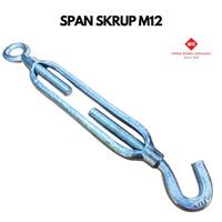 Gambar span skrup m12 / trunbuckle m12 / jarum keras m12 dari Mitra Teknik Gemilang 88 Kota Tangerang 4 Tokopedia