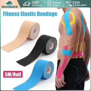 Kinesio Tape Kinesiology Taping Cedera Otot Elastis Kinesiology Tape