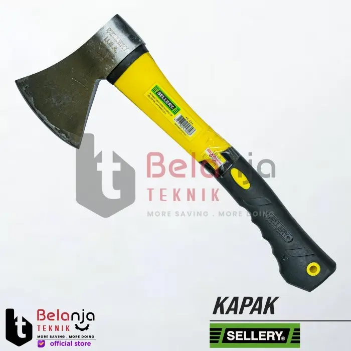 Sellery Kapak 600gr Kampak 600 Gram Gagang Karet Pembelah Kayu 45-600