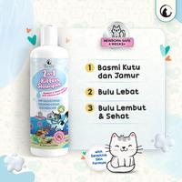 Gambar Olive Care Shampo Kucing KITTEN 2in1 SHAMPOO & CONDITIONER Anti Jamur Kutu - 60ml dari Olive Care_NEW Kota Tangerang 3 Tokopedia