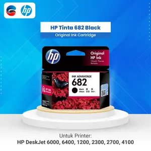 HP Tinta 682 Black Original Ink Advantage Cartridge