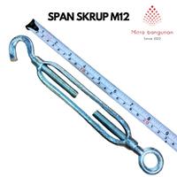 Gambar span skrup m12 / trunbuckle m12 / jarum keras m12 dari MITRA BANGUNAN 888 Kota Tangerang 3 Tokopedia