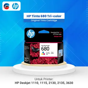 Tinta HP 680 Tri Color Original Ink-Advantage Cartridge