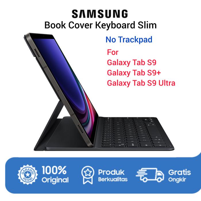 Gambar Book Cover Keyboard Slim Samsung Galaxy Tab S9 S9+ S9 Ultra Original - Tab S9 dari Dunia Aksesoris GadGet Kota Administrasi Jakarta Selatan Tokopedia