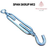 Gambar span skrup m12 / trunbuckle m12 / jarum keras m12 dari MITRA BANGUNAN 888 Kota Tangerang 4 Tokopedia