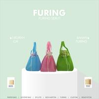 Gambar Tas Kain Kado Hadiah Furing Belanja Seminar Polos Tali Random - 10 dari Rahmah Tas Kertas dan Kemasan Kab. Sleman 1 Tokopedia