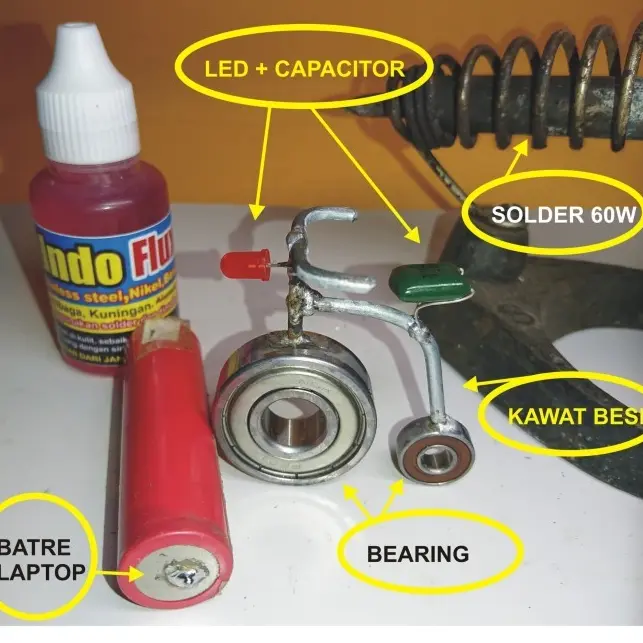 Flux Solder 30M Bearing Kawat Besi Indo Flux Batre Stainless Flux Merah IndoFlux 30 ml