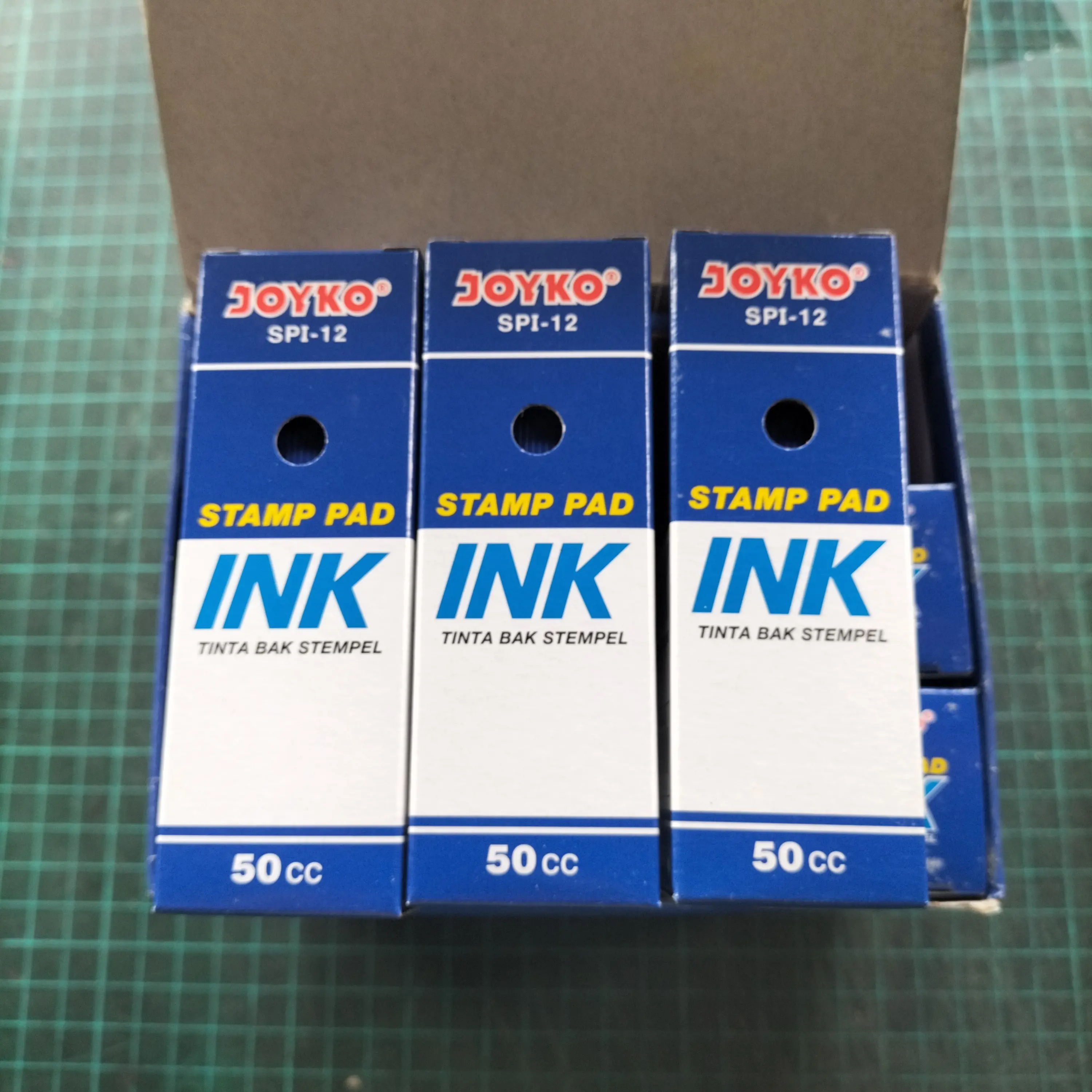 Stamp Pad INK JOYKO Warna BIRU (SPI-12 50cc)