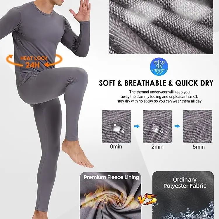 Thermal long john sport pria (stretch) 4