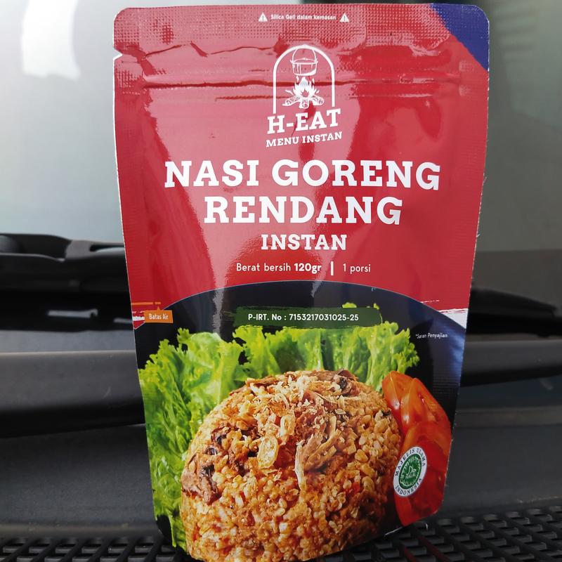 Menu Instan H EAT Nasi Goreng Rendang Instan - Shop | Tokopedia