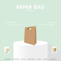 Gambar Tas Pond Amplop Kertas Kraft Ringan Kecil Belanja Hadiah Kado Polos dari Rahmah Tas Kertas dan Kemasan Kab. Sleman 1 Tokopedia