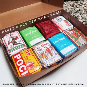 Teh Khas Solo Wagistel Paket Lengkap 8pcs Racikan Angkringan Wasgitel