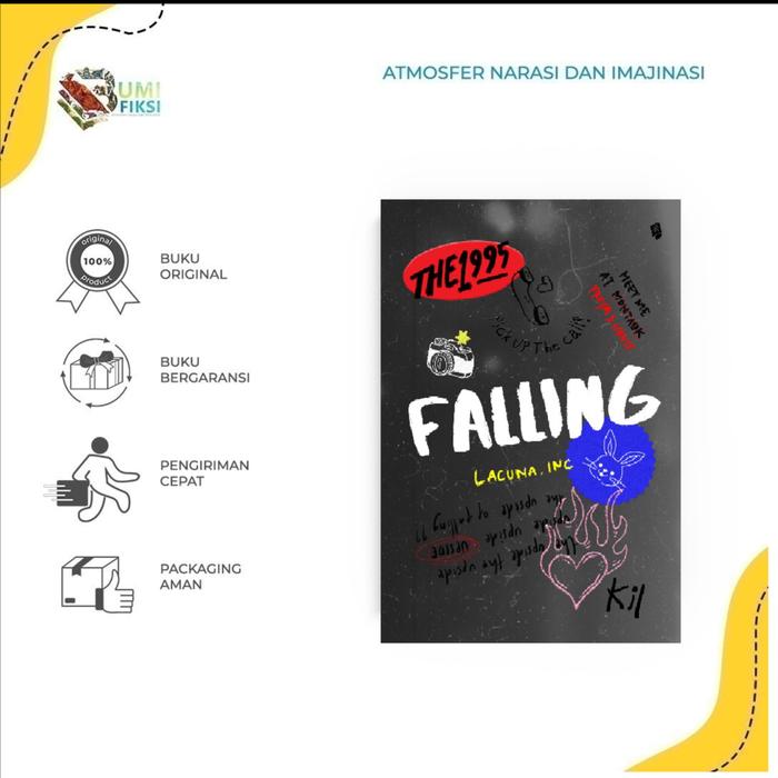 Gambar Buku Novel - Falling The 1995 Lacuna Inc - By Kil - Bumi Fiksi dari Bumifiksimedan001 Kota Medan Tokopedia