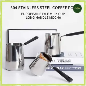 Teko Kopi Espresso Latte Long Handle Stainless Steel
